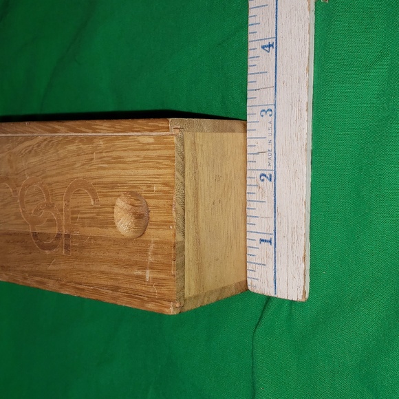 Bundle of Two Wooden Boxes Proof Sunglass Box + Smaller Hinge and Latch Box - Picture 7 of 11